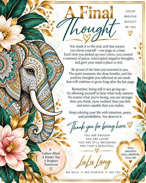 THE ART OF BEING STILL: Animal Mandalas for Mindfulness &amp; Self-Care