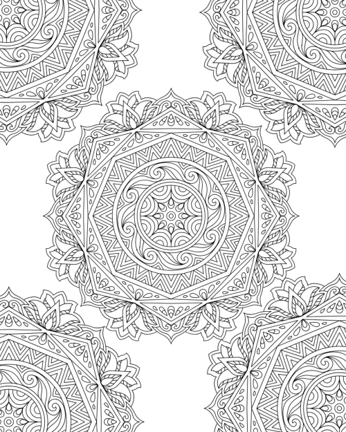 THE ART OF BEING STILL: Animal Mandalas for Mindfulness &amp; Self-Care