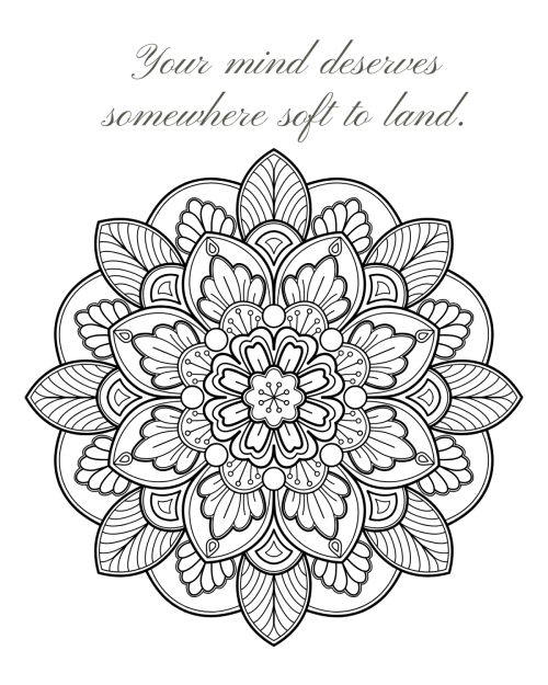 THE ART OF BEING STILL: Animal Mandalas for Mindfulness &amp; Self-Care