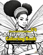 V4 Crowned &amp; Confident: Affirmations Coloring Book (Color Me Confident Series)