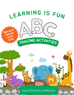 Learning is Fun Affirmation Series: Alphabet &amp; Numbers Tracing Activities