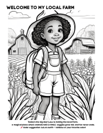 Learning is Fun: LuLu Goes to the Farm (Learning is Fun Affirmation Series)