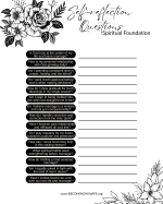 Becoming His Wife: Monthly Calendar &amp; Affirmations Journal