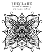 Mandala Mindful Affirmations: Decree &amp; Declare Edition