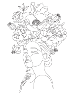 Water Your Garden Inspirational Coloring