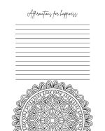 Alphabets &amp; Affirmations: Self-Care Coloring Book