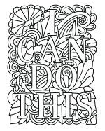 Alphabets &amp; Affirmations: Self-Care Coloring Book